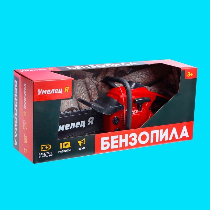 Инструмент &laquo;Бензопила&raquo;, звуковые эффекты, работает от батареек