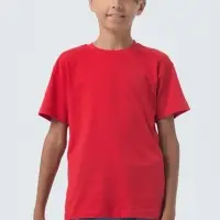 Футболка детская Regent Fit Kids, красная, на рост 106-116 см (6 лет)