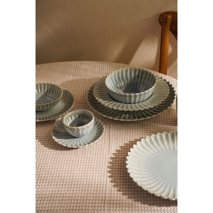 Кружка фарфоровая SL Home &laquo;Эхо Крита&raquo;, 300 мл, цвет голубой