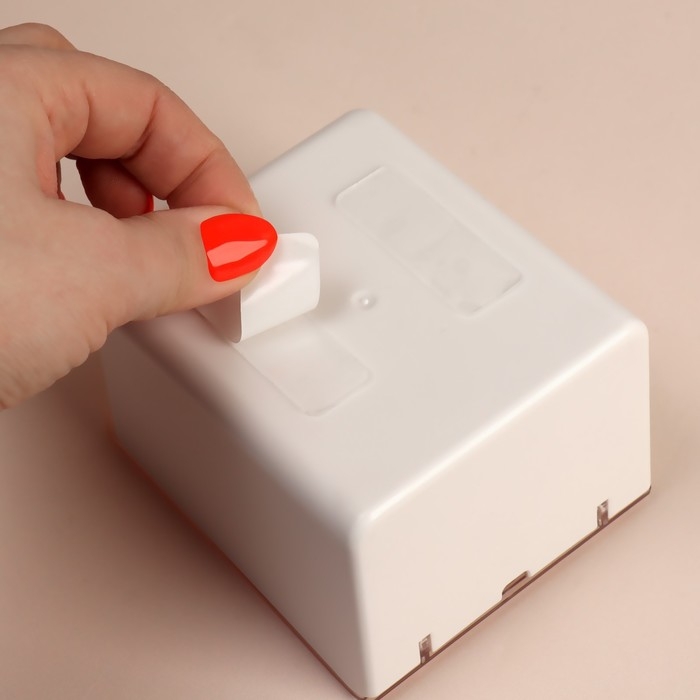 Органайзер для хранения, подвесной, 2 секции, 9,2 &times; 7 &times; 10,7 см, цвет МИКС