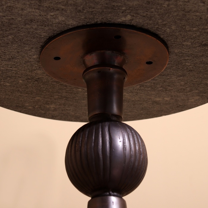 Стол кофейный 41х41х59 см, алюминий/мрамор Стол кофейный 41х41х59 см, алюминий/мрамор