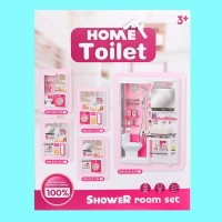 Набор мебели для кукол &laquo;Ванная комната&raquo;, санузел, постирочная