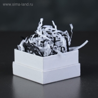 Наполнитель бумажный &laquo;Инь Янь&raquo;, микс, бело-черный, 500 г