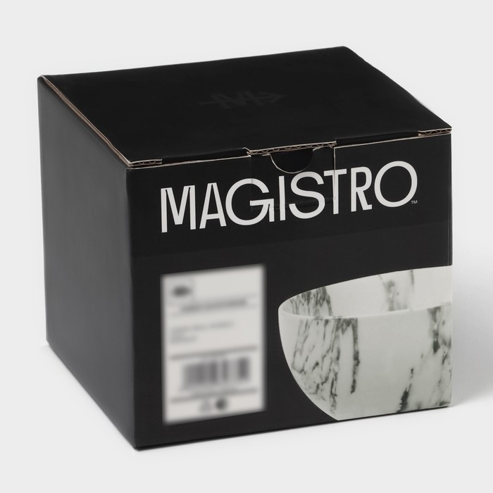 Набор салатников фарфоровых Magistro Real Marble, 380 мл, 11,6×6,5 см, 2 шт Набор салатников фарфоровых Magistro Real Marble, 380 мл, 11,6×6,5 см, 2 шт