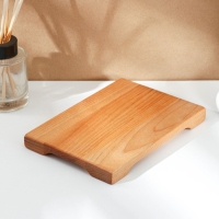 Доска разделочная Adelica &laquo;Полянка&raquo;, 18,5&times;13&times;1,8 см, пропитано минеральным маслом, берёза