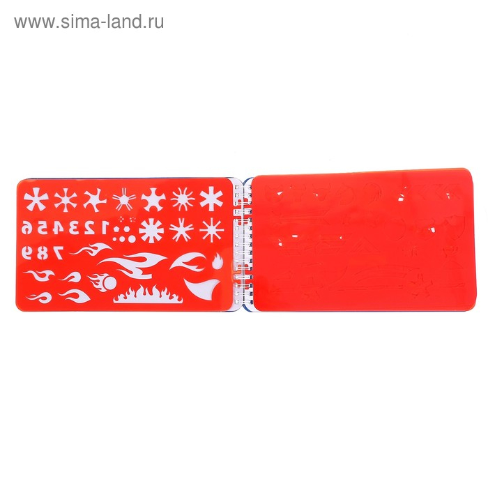 Альбом с наклейками и трафаретами &laquo;Крутые тачки&raquo;, 72 стр.