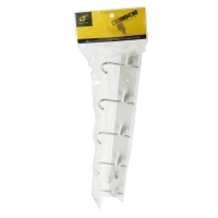 Вешалка CAPPIO CVP004, металлическая, пятирожковая, цвет матовый хром Вешалка CAPPIO CVP004, металлическая, пятирожковая, цвет матовый хром