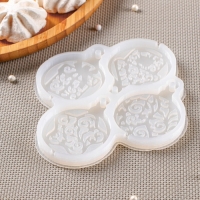 Силиконовый молд для леденцов и шоколада &laquo;Шары&raquo;, 12&times;12 см, ячейка d=5 см, цвет прозрачный