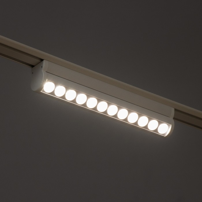Светильник трековый SLIM Светильник трековый SLIM "Книжка-22" LED 12Вт 3000K-6000К 48V CRI90 белый 3,2х3,8х22,8см