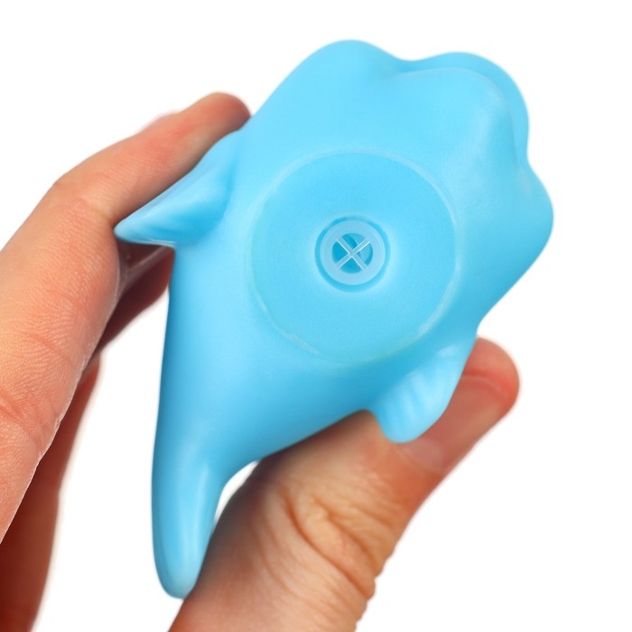 Набор резиновых игрушек для ванны &laquo;Морские рыбки&raquo;, 8 см, с пищалкой, 4 шт, виды МИКС, Крошка Я