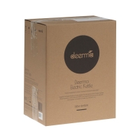 Чайник электрический DEERMA DEM-SH50W, стекло, 1.7 л, 2200 Вт, регулировка t&deg;, серебристый