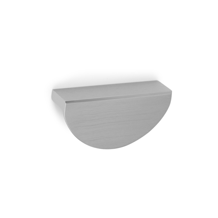 Ручка скоба CAPPIO H002SS полукруг, алюминий, L=78 мм,  м/о 64 мм., цвет сат. никель