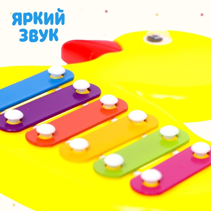 Игрушка музыкальная-металлофон «Уточка» Игрушка музыкальная-металлофон «Уточка»
