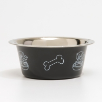 Миска цветная стандарт 200 мл, чёрная Миска цветная стандарт 200 мл, чёрная