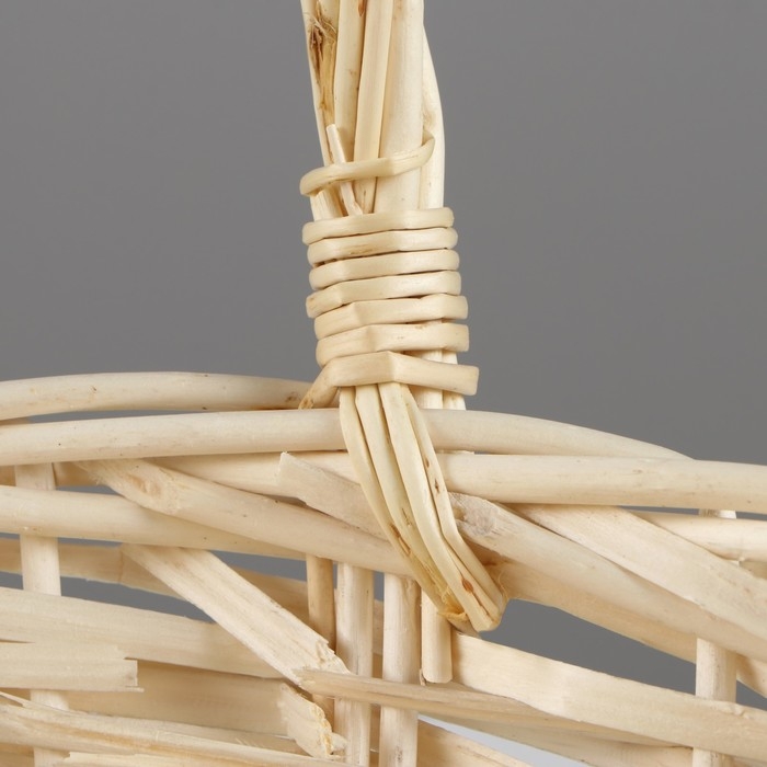 Набор корзин, 3 шт, 24&times;12&times;12/29 см, 19&times;10&times;10/25 см, 15&times;9&times;9/20 см, ива