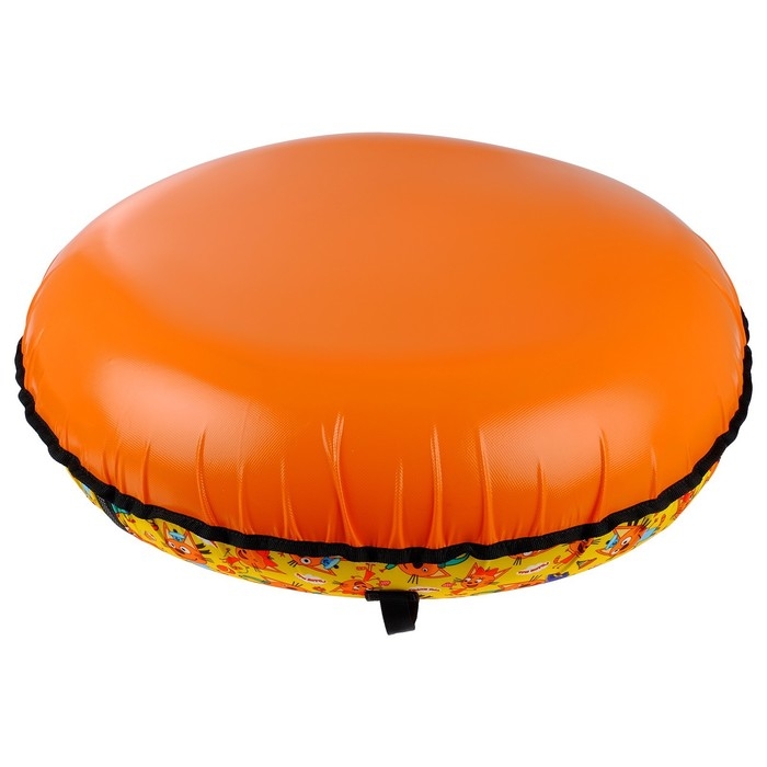 Тюбинг-ватрушка &laquo;Три кота&raquo;, ТБ2-80/ТК, диаметр чехла 85 см