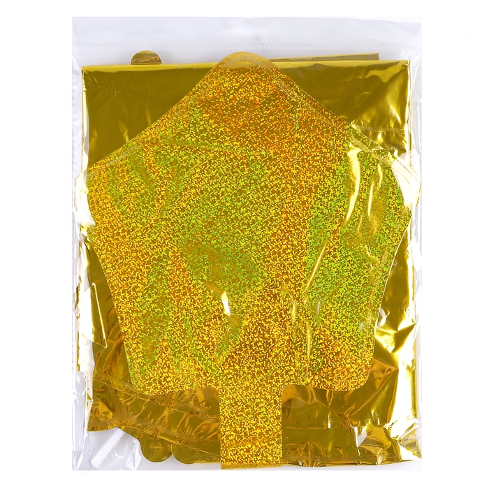 Набор фольгированных шаров «Карнавальный набор. Золотой», 3 шт. Набор фольгированных шаров «Карнавальный набор. Золотой», 3 шт.