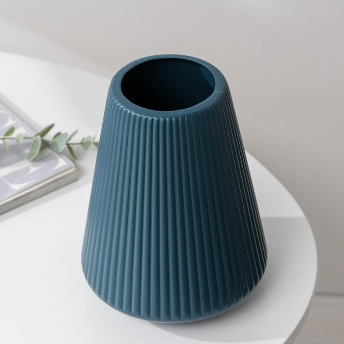 Ваза для цветов, 14×18 см, 1,5 л, цвет МИКС Ваза для цветов, 14×18 см, 1,5 л, цвет МИКС