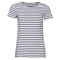 Футболка Miles Women белая с темно-синим, размер L Футболка Miles Women белая с темно-синим, размер L