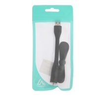 Вентилятор с гибким корпусом Luazon LOF-05, USB, 11 см, черный Вентилятор с гибким корпусом Luazon LOF-05, USB, 11 см, черный