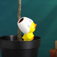 Ороситель "Цыпленок" для домашних растений и сада, жёлтый, Кунгурская керамика, 50мл, 6,5см Ороситель "Цыпленок" для домашних растений и сада, жёлтый, Кунгурская керамика, 50мл, 6,5см