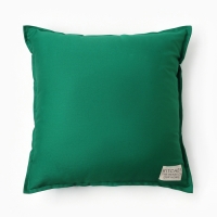 Подушка Этель, 45х45+1 см, изумруд, 100% хлопок Подушка Этель, 45х45+1 см, изумруд, 100% хлопок