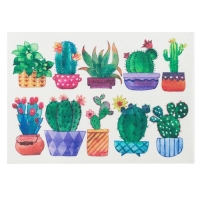 Салфетка на стол &laquo;Кактусы&raquo; 29*40 см