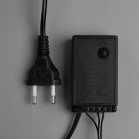 Гирлянда «Нить» 10 м с насадками «Шарики 2.5 см», IP44, тёмная нить, 100 LED, свечение розовое, 8 режимов, 220 В Гирлянда «Нить» 10 м с насадками «Шарики 2.5 см», IP44, тёмная нить, 100 LED, свечение розовое, 8 режимов, 220 В