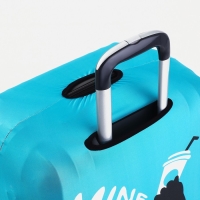 Чехол на чемодан L, цвет голубой Чехол на чемодан L, цвет голубой