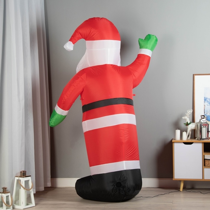 Надувная фигура Надувная фигура "Дед Мороз" приветствует, 180 см