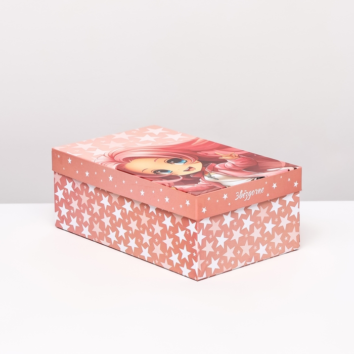 Коробка прямоугольная "Звёздочке", 27 &times; 17 &times; 11 см
