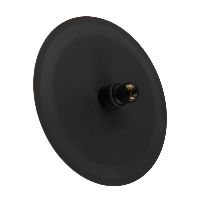 Душевая лейка Accoona А355F, тропическая, d=20 см, круг, нерж. сталь, черная Душевая лейка Accoona А355F, тропическая, d=20 см, круг, нерж. сталь, черная