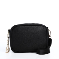 Сумка женская из искусственной кожи &laquo;чёрный&raquo;, 19х14х6 см.