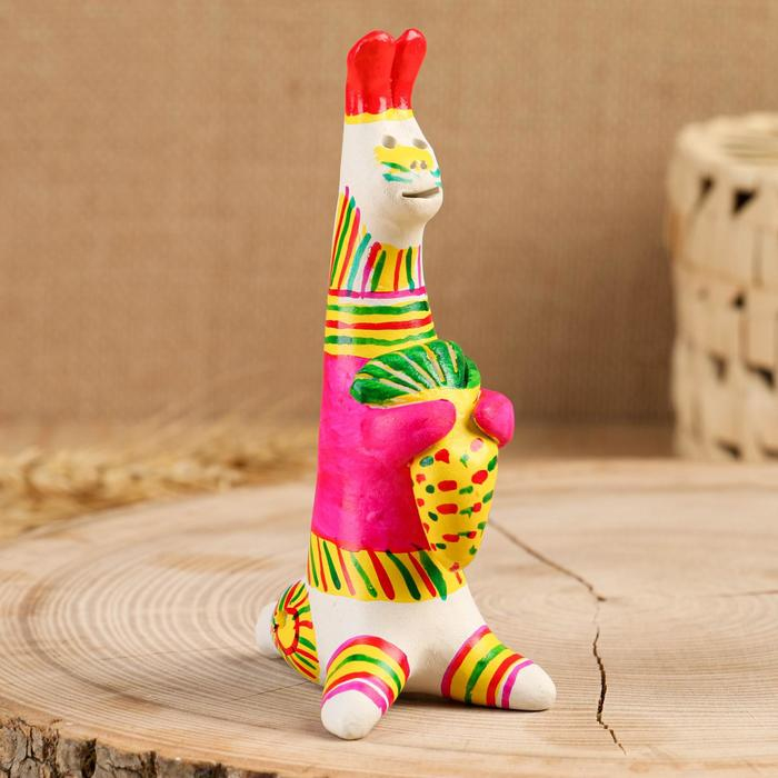 Филимоновская игрушка &laquo;Заяц&raquo;