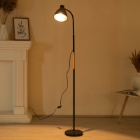 Торшер 19118/1BK E27 40Вт черный 23х159 см