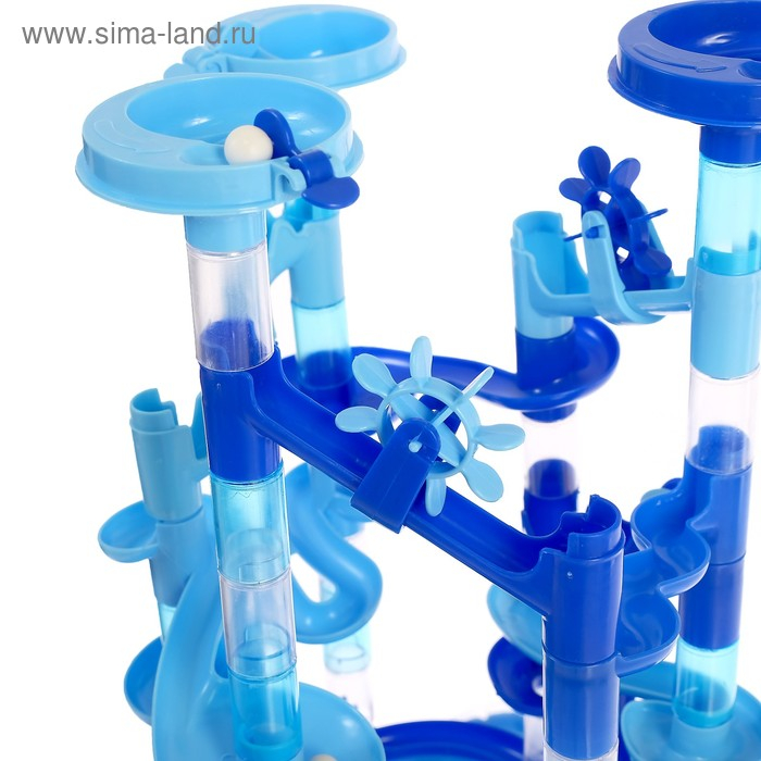 Конструктор марблс &laquo;Водный аттракцион&raquo;, 93 детали, с бассейном