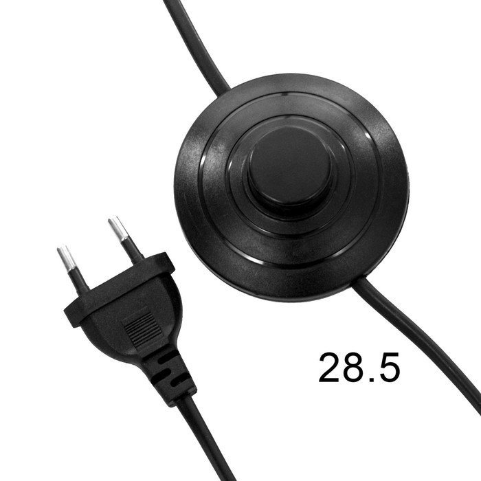 Торшер Торшер "Арис" LED 96Вт черный 25х25х130 см