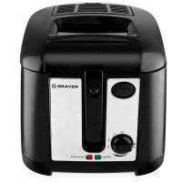 Фритюрница BRAYER 2832BR-BK, 1800 Вт, 2,5 л, 130-190 &deg;C, чёрная