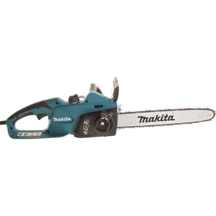 Пила цепная Makita UC4041A, 1800 Вт, 16 Пила цепная Makita UC4041A, 1800 Вт, 16", шаг 3/8", паз 1.3 мм, 56 звеньев