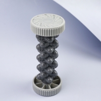 Массажёр для рук и ног, роликовый, 17,5 × 7 × 7 см, цвет серый Массажёр для рук и ног, роликовый, 17,5 × 7 × 7 см, цвет серый