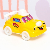 Машина пластмассовая "Мультяшка" 13 х 7 х 7 см, микс Машина пластмассовая "Мультяшка" 13 х 7 х 7 см, микс