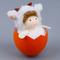 Мягкая игрушка &laquo;Кукла пасхальная&raquo; на подвесе, 8 см, цвет МИКС