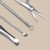 Набор маникюрный &laquo;Soft&raquo;, 10 предметов, в футляре, цвет МИКС