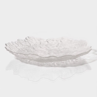 Блюдо для подачи стеклянное &laquo;Рифальтаро&raquo;, d=25 см, 25&times;4 см