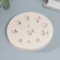 Молд силикон "Пчёлки и цветочки" 11 предметов Молд силикон "Пчёлки и цветочки" 11 предметов