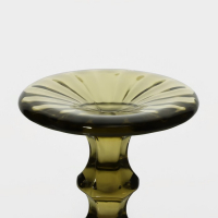 Набор бокалов для вина стеклянный Magistro &laquo;Ла-Манш&raquo;, 250 мл, 8&times;15,5 см, 2 шт, цвет зелёный