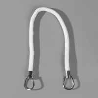 Ручка для сумки, 55 см, цвет белый Ручка для сумки, 55 см, цвет белый