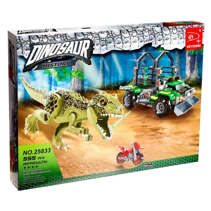 Конструктор &laquo;Диноленд. Погоня&raquo;, 555 деталей