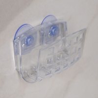 Мыльница настенная на присосках Bath Collection, 9,5&times;5&times;6 см, цвет МИКС