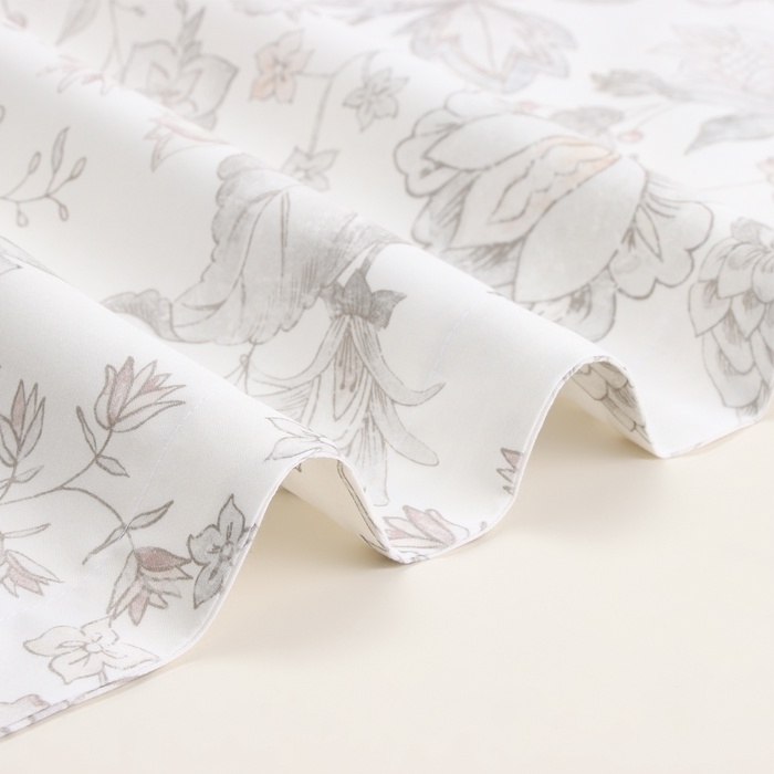 Набор наволочек SL Home Flower glade 70*70+3 см - 2 шт, сатин, 140 гр/м2, 100% хлопок